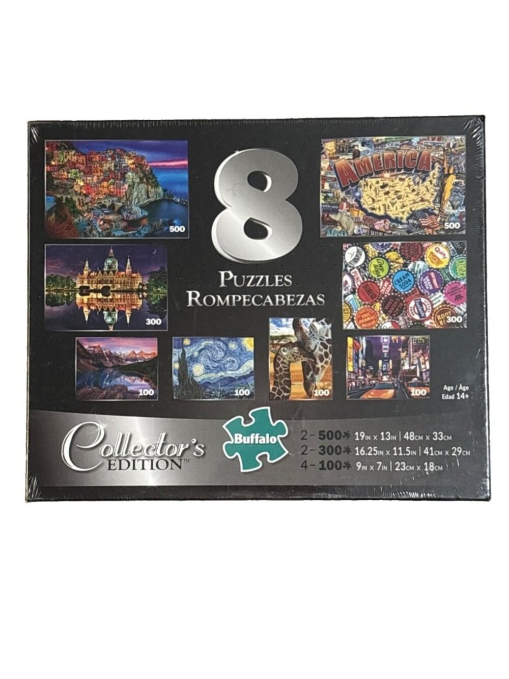 8-in-1 Collectors Edition Jigsaw Puzzles by Buffalo Games